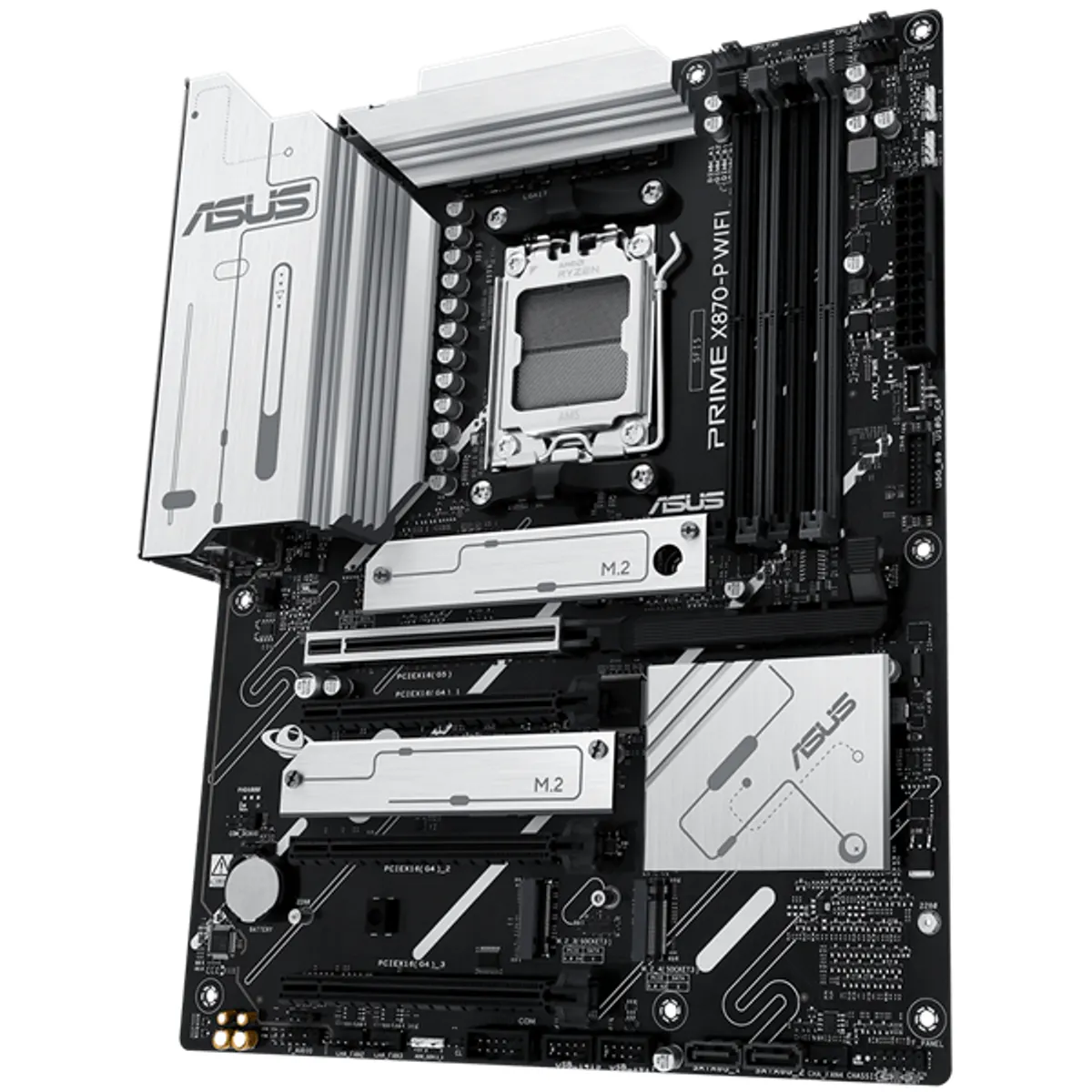 ASUS PCC PRIME X870-P WIFI AMD AM5 ATX DDR5 5200 4x DIMM 256 GB M.2 RAID WiFi HDMI USB 3.1 13 LAN 2,5 Gbps 3x PCIe x16 #1