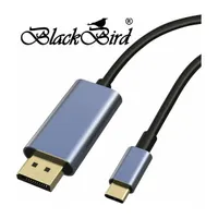 Blackbird BH1907 USB-C to DP 1.4 adapter 2m fekete