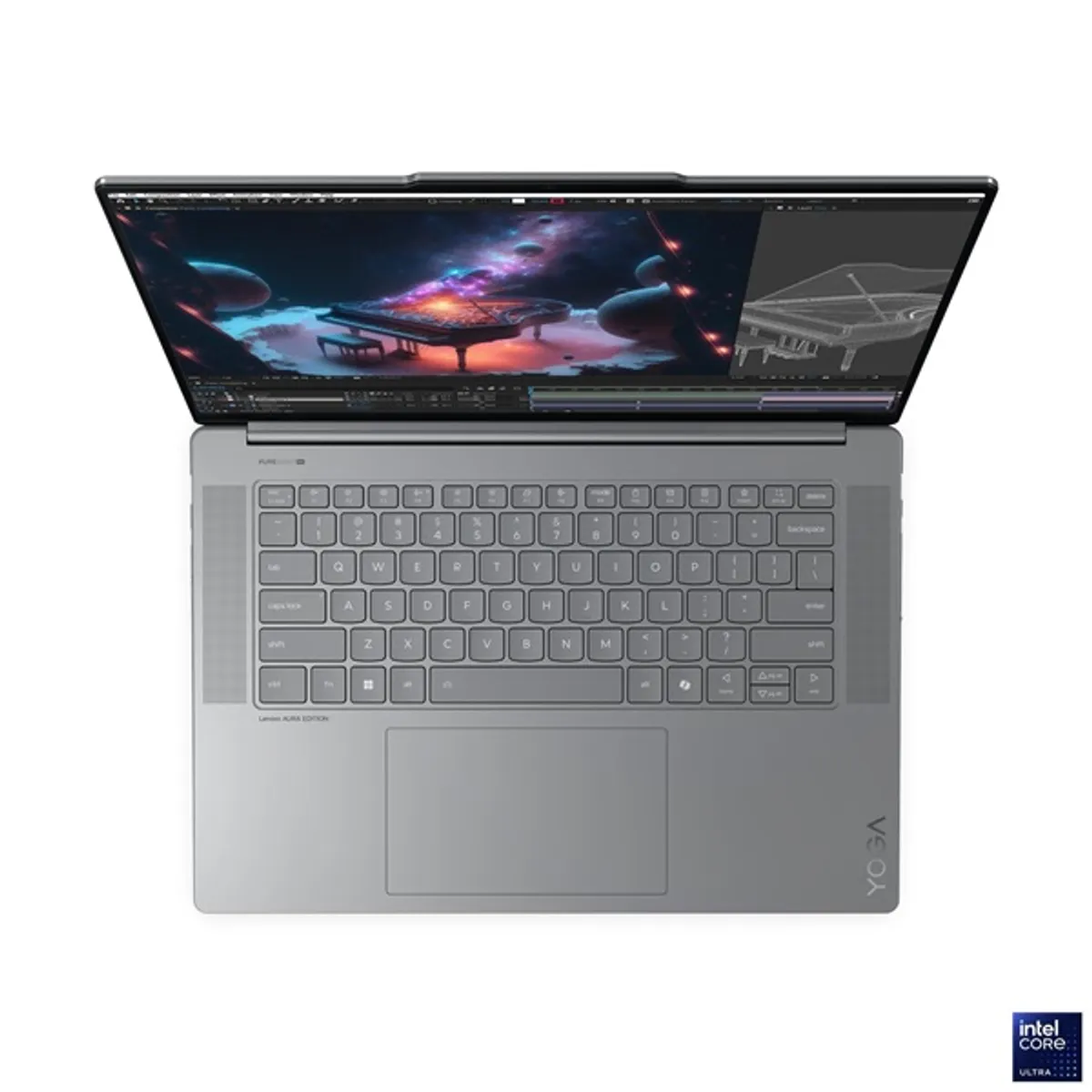 LENOVO-IDEA 83HM006KHV Yoga Pro 7 15,3" fényes kijelző 2880x1800 Core Ultra 7 258V, 32 GB memória, 1 TB SSD, Intel Arc Graphics, Windows 11, 70Wh Thunderbolt #7