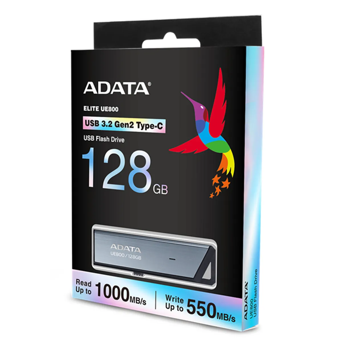 ADATA AELI-UE800-128G-CSG UE800 USB Type-C pendrive 128GB USB 3.2 Gen2 1000 MBps ezüst #1