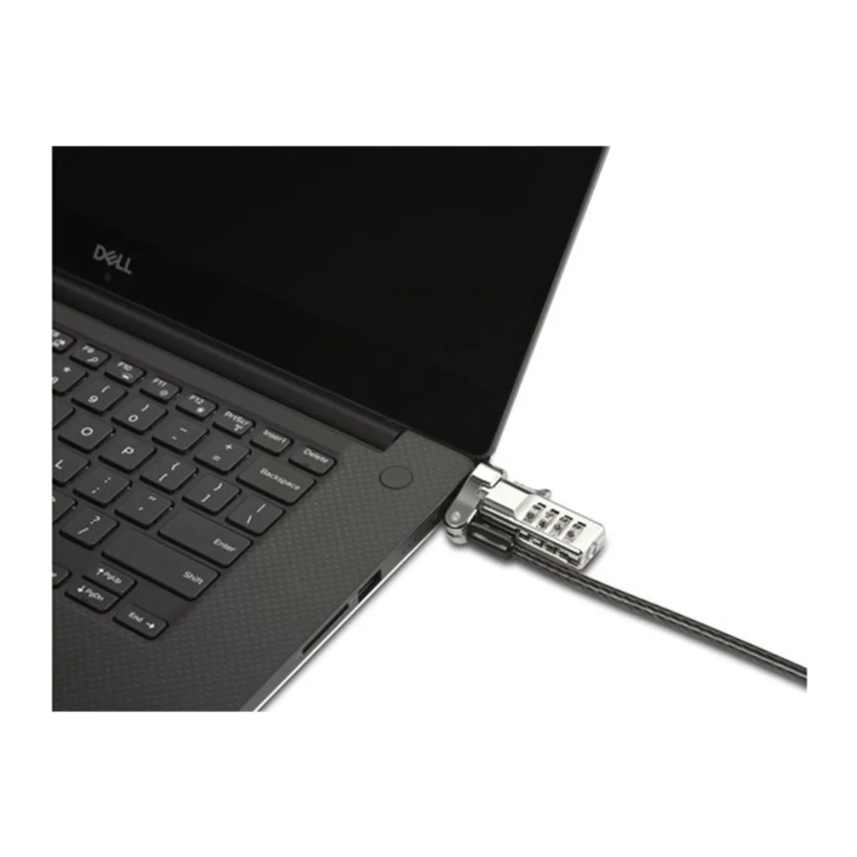 Kensington K62316WW Universal 3 az 1-ben kombinációs laptopzár visszaállítható 4 számjegyű, 10 000 kombináció, 1,8 m szénacél kábel #5