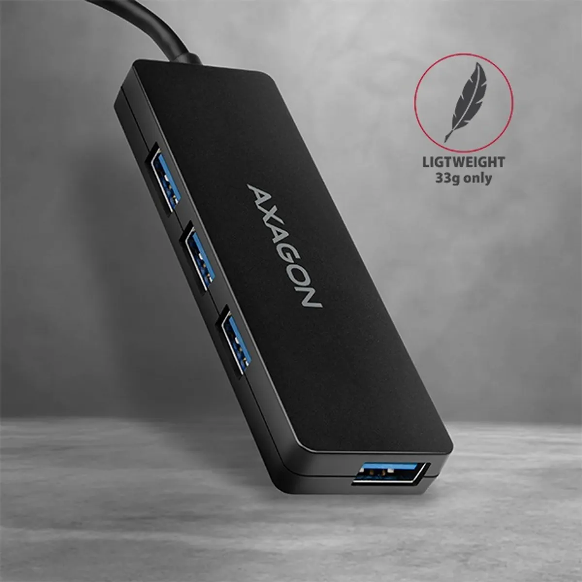 Axagon HUE-G1A 4-portos USB 3.2 Gen 1 Slim hub #5