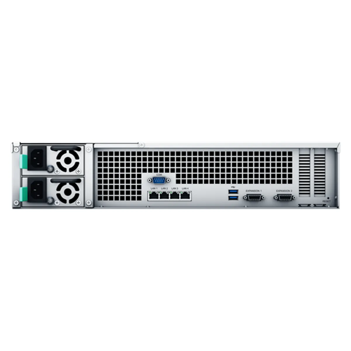 SYNOLOGY RS3621RPXS RackStation 12 fiókos 2U Intel Xeon D-1531 6-core 2.2 GHz 8 GB DDR4 ECC 4x RJ-45 1 GbE 2x USB 3.2 #2