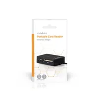 Nedis CRDRU2300BK kártyaolvasó USB 2.0 M2 MS PRO MS DUO Micro SD SD MMC RS-MMC Mini SD plug and play hordozható #5