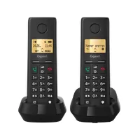 GIGASET L36852-H3106-S201 Pure 200 Duo DECT 2 kézibeszélő fekete #5