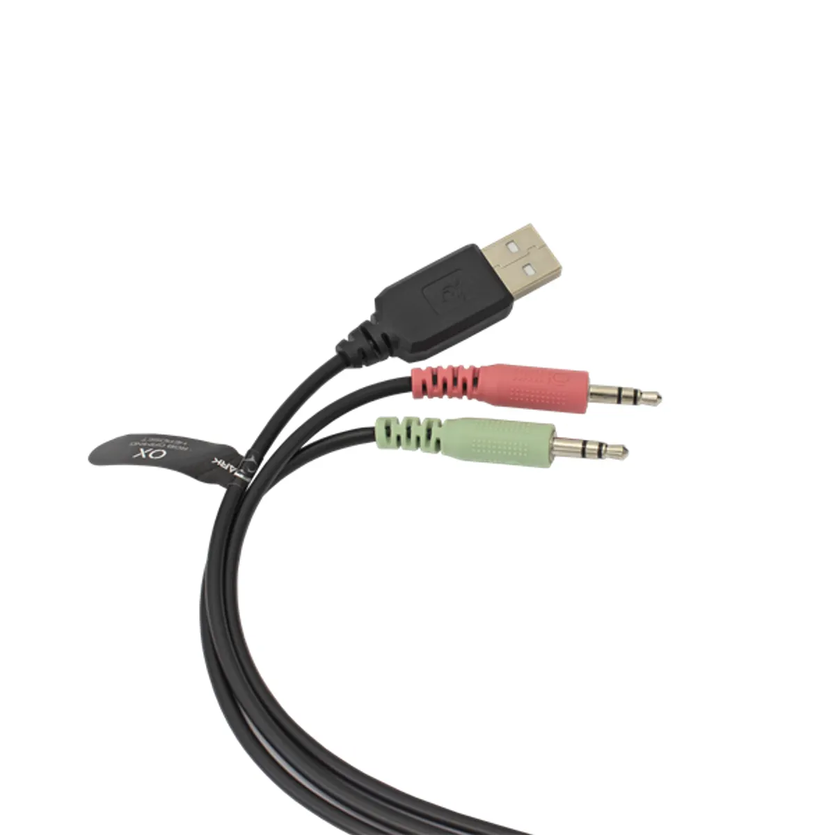 Whiteshark GH-2140 Ox RGB gamer fejhallgató 50 mm meghajtó USB és 2x 3,5 mm, RGB világítás, mikrofon eltávolítható, 20-20000 Hz #7
