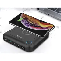 SANDBERG 420-57 All-in-1 Laptop Powerbank 24000mAh 12 adaptertippek vezeték nélküli gyorstöltés USB-C PD 2x USB-C 1x USB-A #2