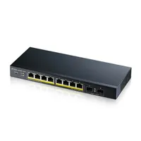 ZYXEL GS1900-10HP-EU0102F GS1900-10HP 10-portos PoE kapcsoló 2xSFP