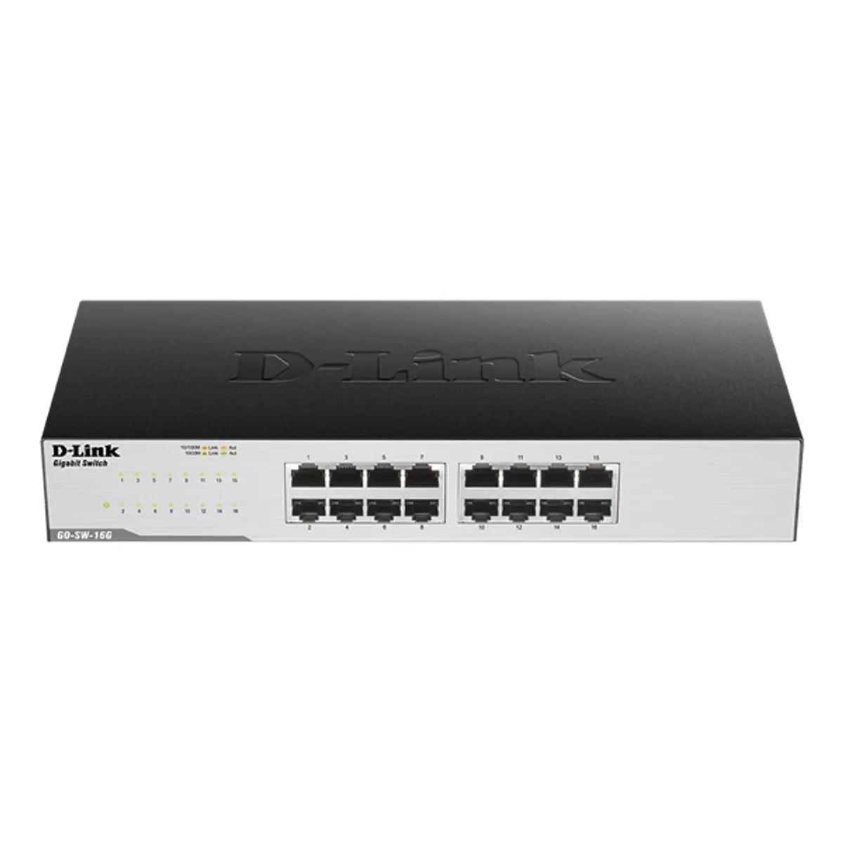 DLINK GO-SW-16G/E 16-portos kapcsoló 1Gb fiber MAC tábla 8, switching kapacitás 32 #1