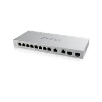 Zyxel XGS1010-12-ZZ0102F XGS1010-12 nem menedzselhető 8x GbE RJ-45 2x 2.5GbE RJ-45 2x SFP