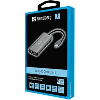 SANDBERG 136-18 USB-C dokkoló HDMI-LAN-SD-USB100W #2