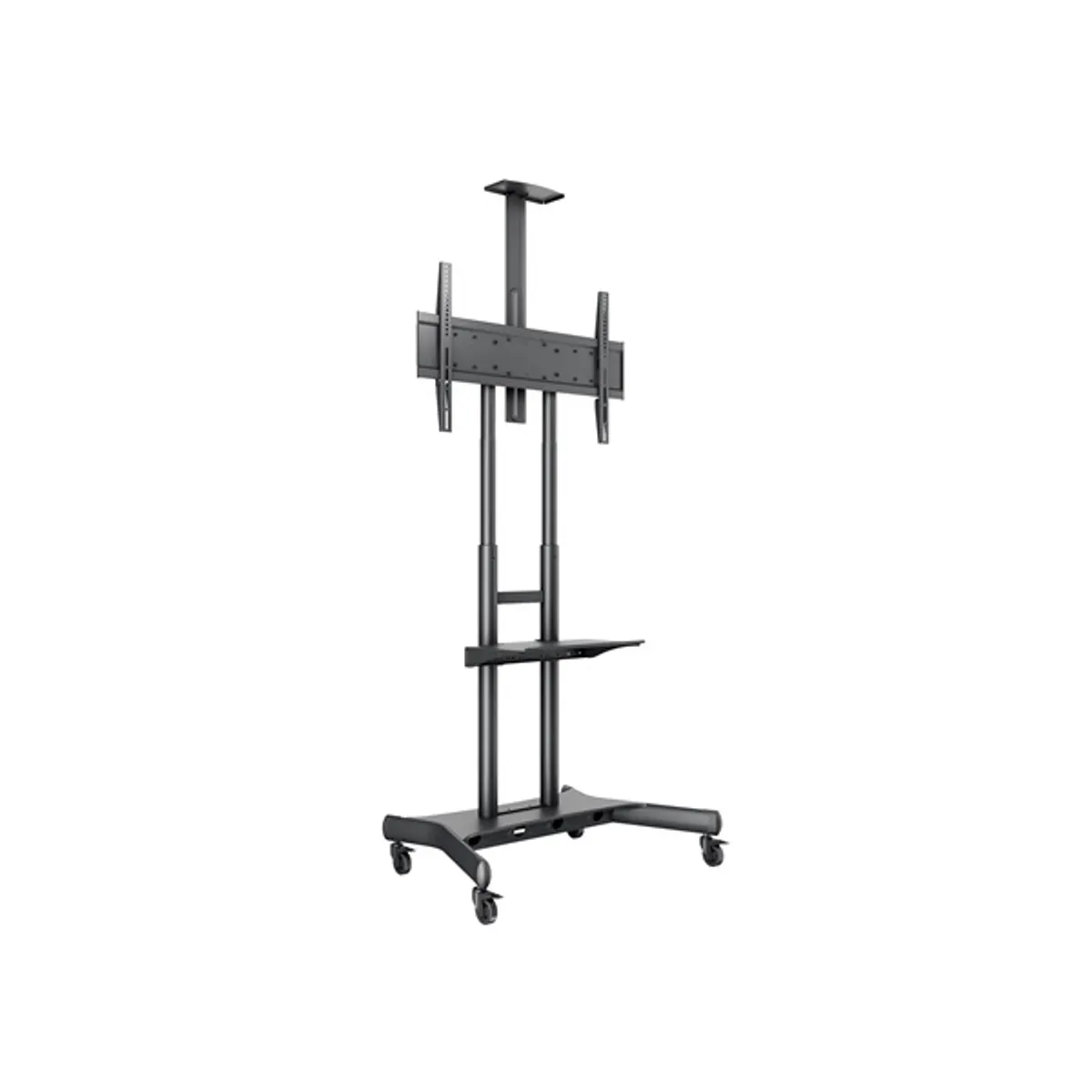 MULTIBRACKETS 7350073734627 M Public Floorstand Basic 180 55-80" polc és kamera tartó max VESA 800x500 90 kg állítható fekete #1