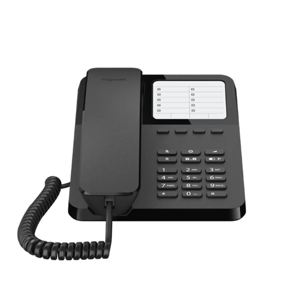 GIGASET S30054-H6538-S201 Desk 400 Fekete #3