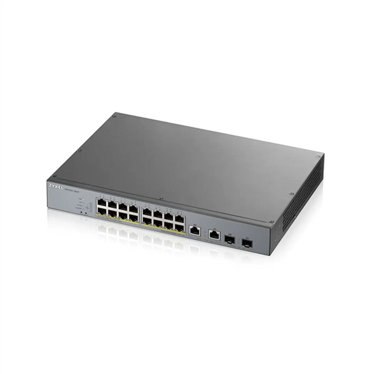 ZYXEL GS1350-18HP-EU0101F GS1350-18HP 18-portos menedzselt PoE switch 2x SFP 36 Gbps #1