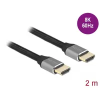 Delock 83996 Ultra High Speed HDMI kábel 48Gbps 8K60Hz 2m szürke HDMI 2.1 eARC Dolby Vision #1