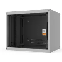 Legrand EVO20U6060 Rackszekrény 19" fali kivitel, 20U, 982x600x600, szürke, egyrekeszes, üvegajtós, készre szerelt, max 65 kg