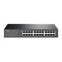 TP-LINK TL-SG1024DE 24-portos gigabites Easy Smart Switch VLAN 128 QoS IGMP Snooping Port tükrözés Rack-be szerelhető Webes felügyelet