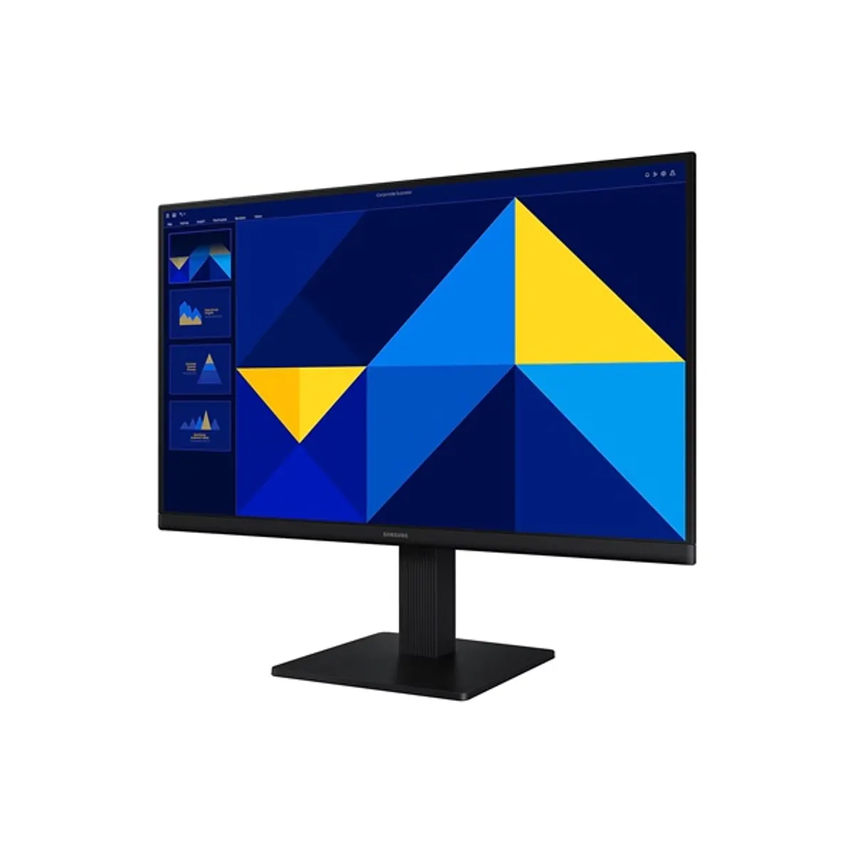 SMG MON LS22D300GAUXEN monitor 22" IPS 1920x1080 100 Hz 5 ms 250 lumen fekete D-sub HDMI 100x100 VESA 178 fok #3