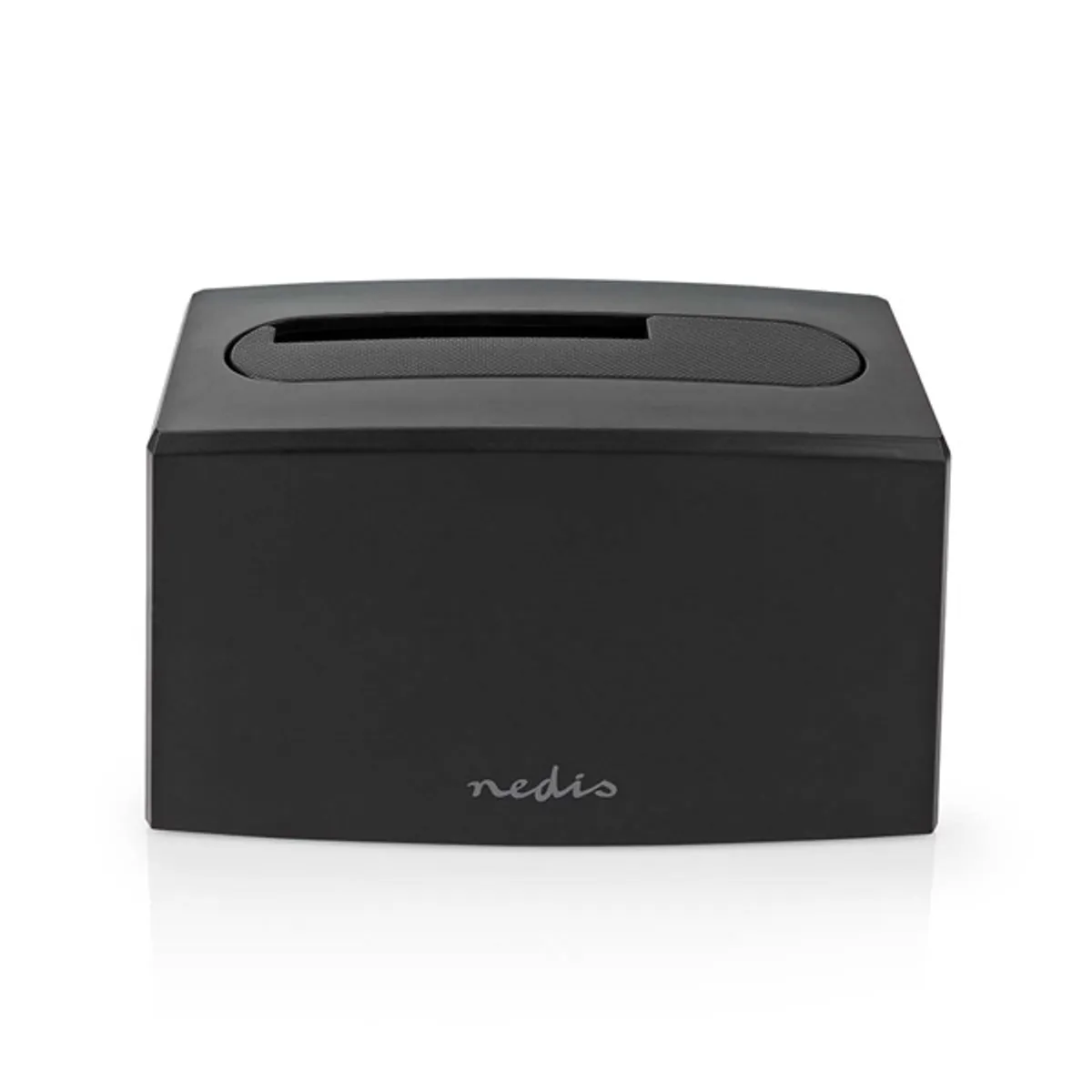 Nedis HDDUSB3210BK HDDSSD dokkoló 2 fiókos 2,5"-3,5" SATA USB 3.2 Gen1 #1