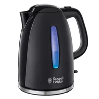Russell Hobbs 22591-70 Textures fekete 1,7 l 2400 W 50 mp alatt 1 csésze 360 fokos alap vízszint-kijelző