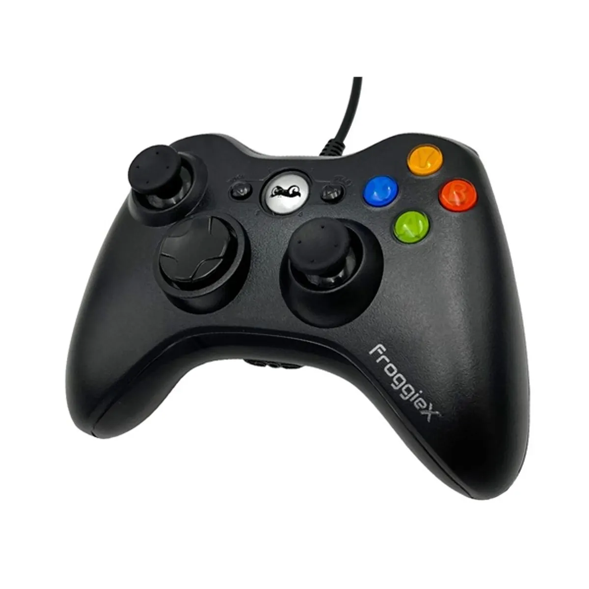 FroggieX FX-X360-PC-B kontroller fekete Xbox 360 PC #1