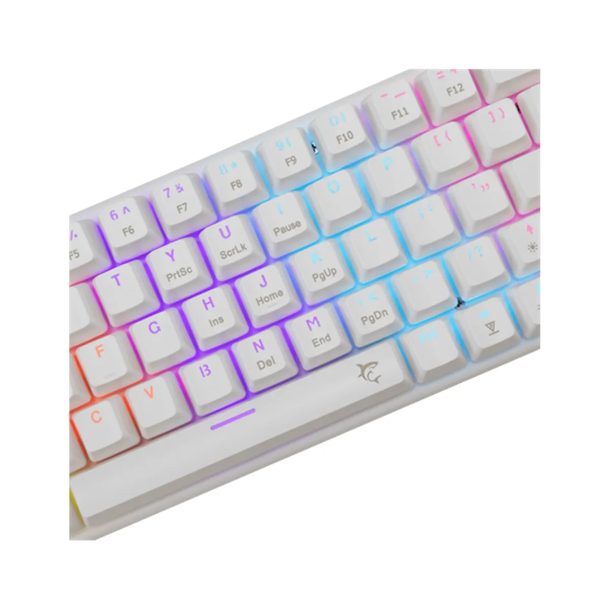 WHITESHARK WS GK-002211V2-W-R-US mechanikus USB 2.0 vezetékes US kiosztás háttérvilágítás #3