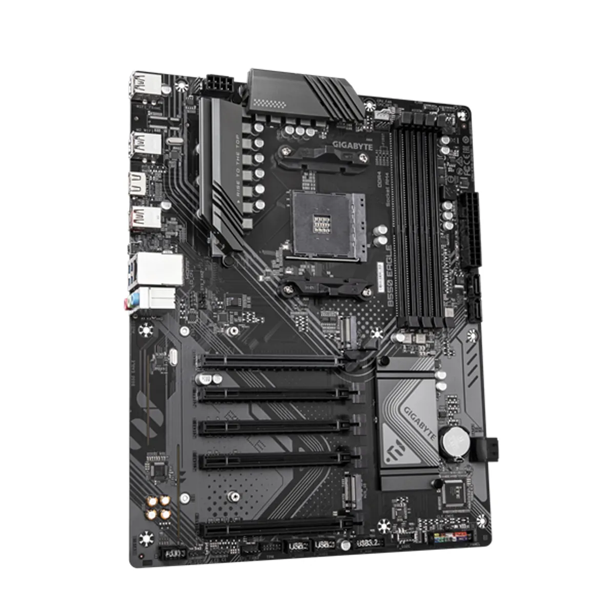 Gigabyte B550 EAGLE alaplap AMD AM4 foglalat PCIe 4.0 HDMI 2.1 M.2 4x DDR4 DIMM 128 GB #1