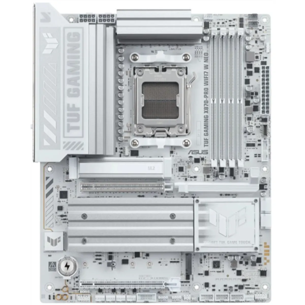 ASUS PCC TUF GAMING X870-PRO WIFI7 W NEO DDR5 ATX 4x DIMM 256 GB 5200 MHz HDMI 7.1 RAID M.2 #1