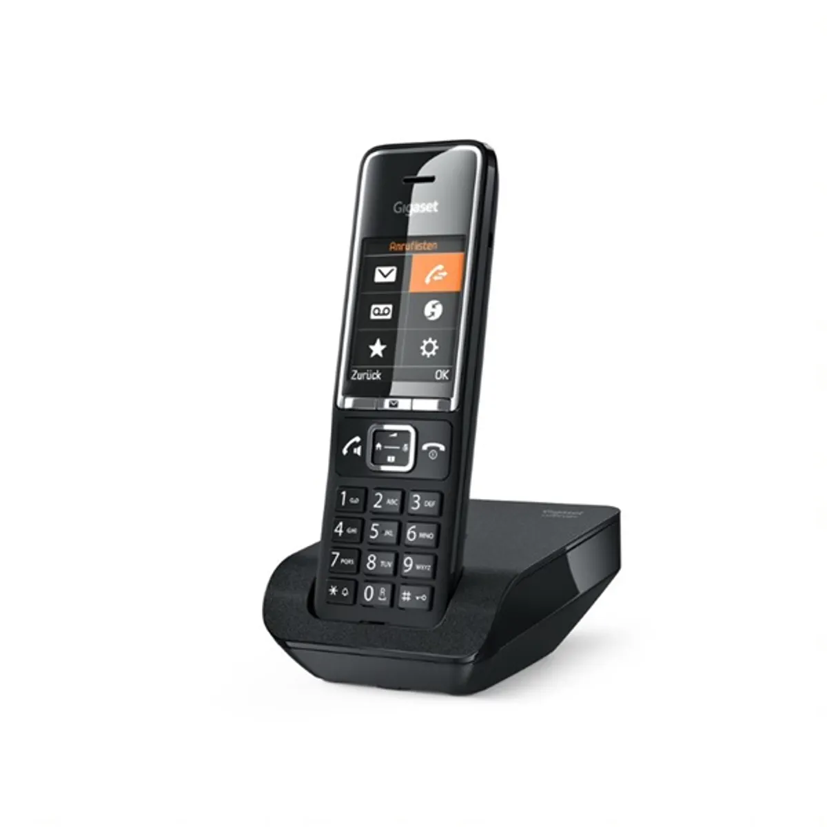 Gigaset S30852-H3001-S204 Comfort 550 DECT ECO 2.2" színes kijelző fekete #4