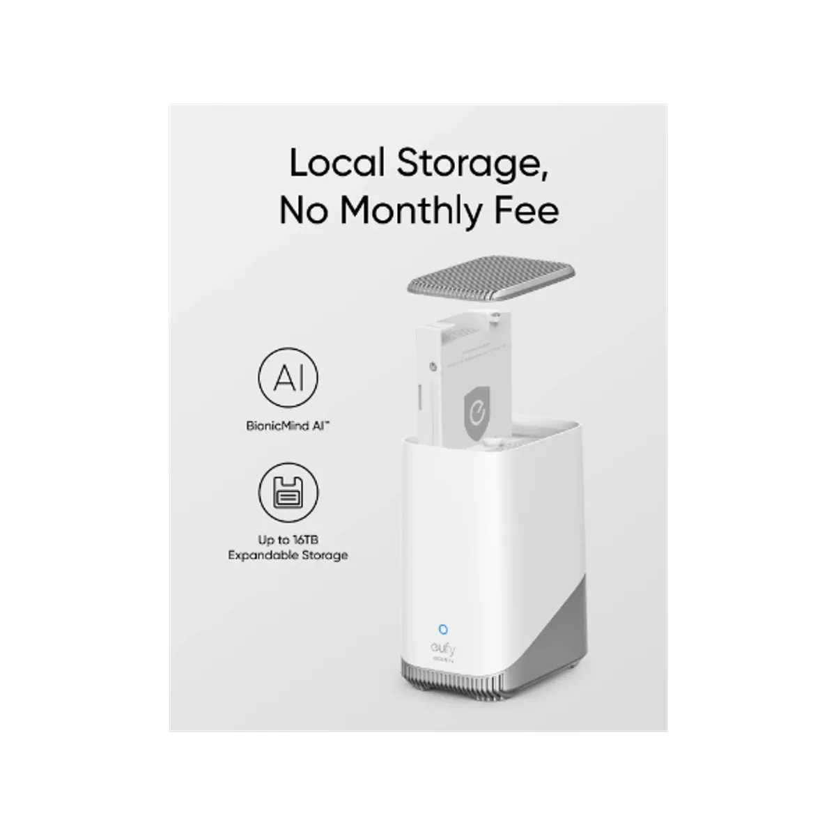 Anker T88933W1 eufyCam S3 Pro 3-1 kit 4K UHD, beépített napelem, SolarPlus, AI felismerés arc, ember, jármű, állat, 135 fok FOV, 16GB #6