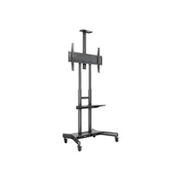MULTIBRACKETS 7350073734627 M Public Floorstand Basic 180 55-80" polc és kamera tartó max VESA 800x500 90 kg állítható fekete