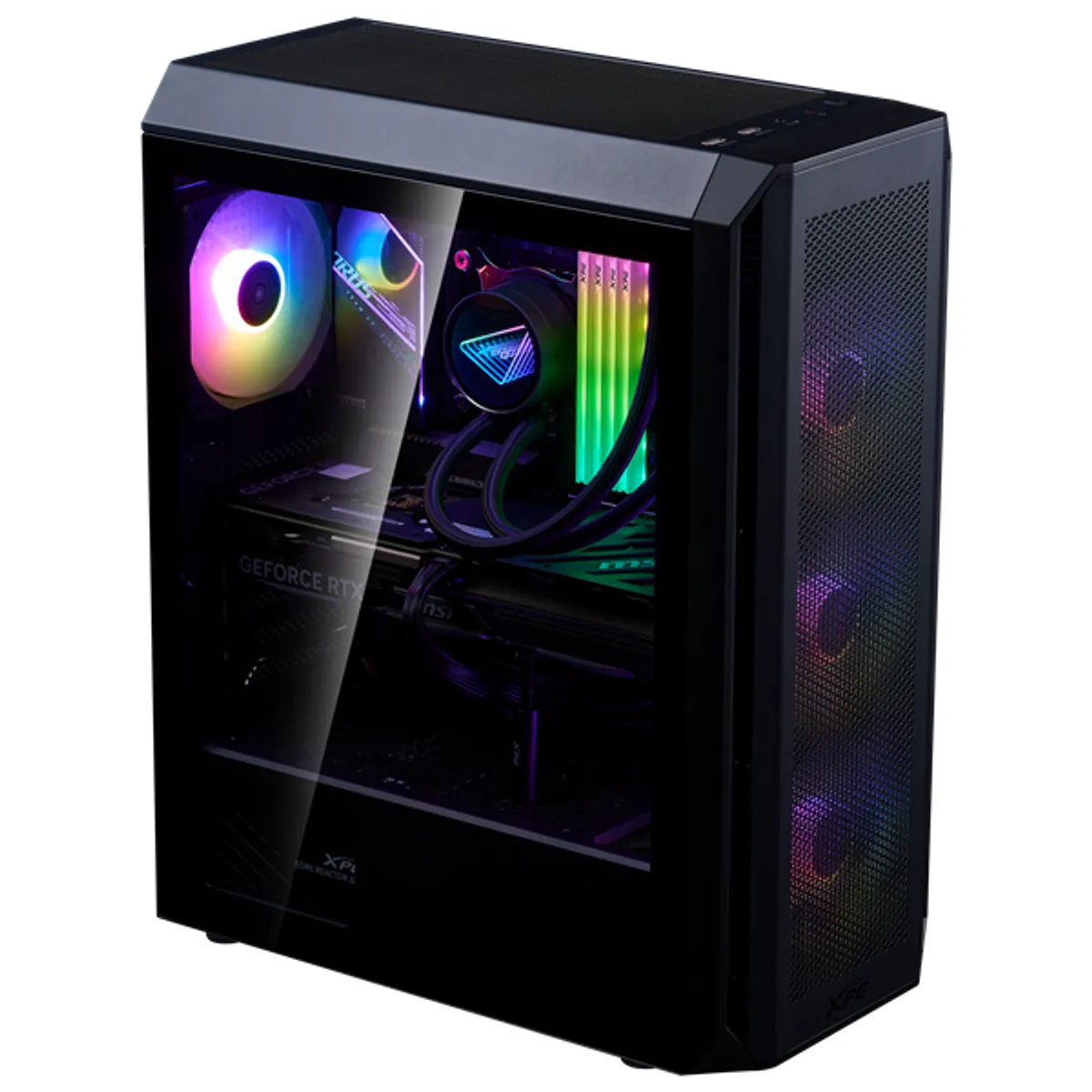 ADATA VALORAIRPLUSMTA-BKCWW ValorAir Plus 3x 3.5" bővítőhely, előlapi USB 3.0, Audio, fekete, 2 ventilátor, táp nélkül #1