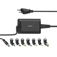 Hama 00200002 univerzális notebook töltő 7db csatlakozó 65W 15V-19V 4,25A fekete