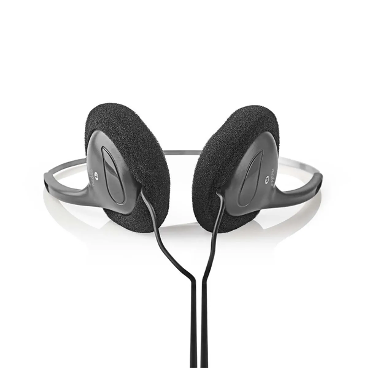 Nedis HPWD1101BK fejhallgató 27 mm-es mélyhangszóró 3,5 mm sztereó jack 1,2 m #3