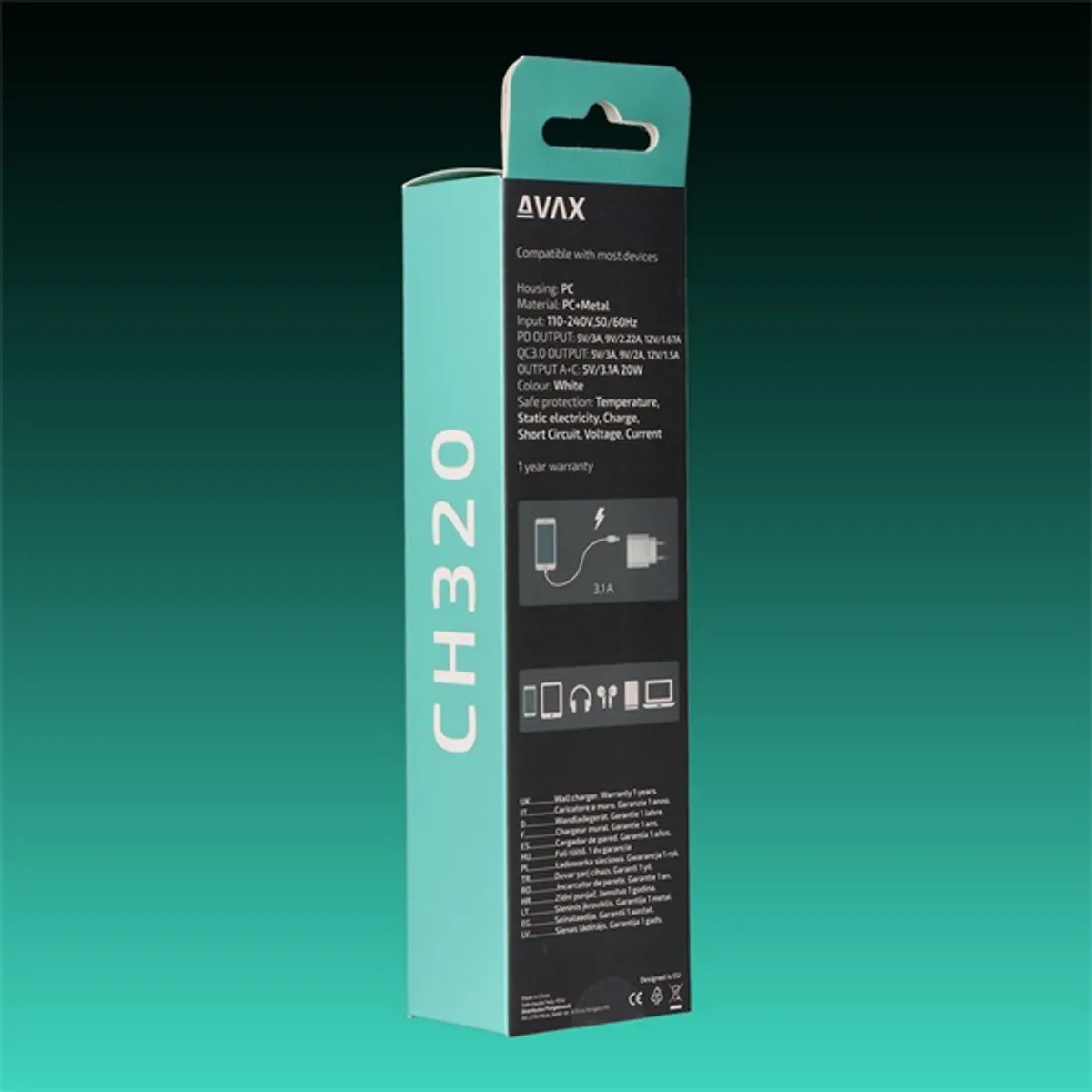 AVAX AVAX_CH320 CH320 fejhallgató-erősítő #1