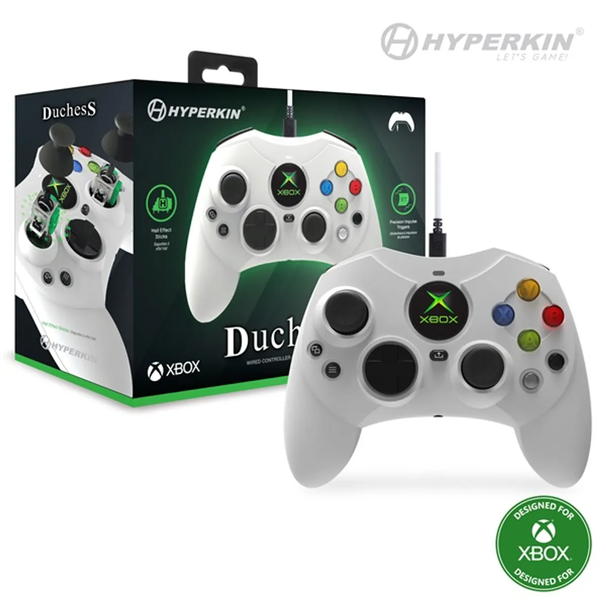 HYPERKIN M01618-WH Duchess kontroller kompatibilis Xbox Series X S, Xbox One és Windows 10 és 11 vezetékes USB #4