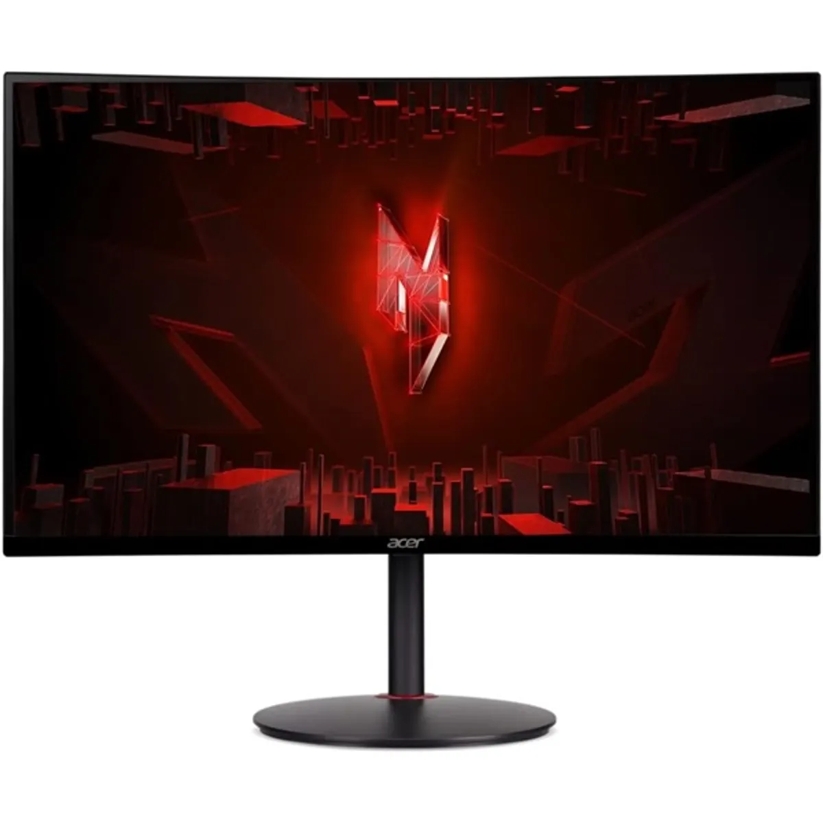 ACER COM UM.HE0EE.Z01 játékmonitor 27" 1080p VA 1500R HDR 280 Hz HDMI DisplayPort fejhallgató kimenet hangszóró dönthető VESA 75x75 #1