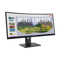 LENOVO-COM 64AEGAT1EU monitor 34" ívelt ultrawide 3440x1440 120hz va hdmi 2.1 dp 1.4 usb-c usb-a hub rj45 lan vesa 100x100 #2