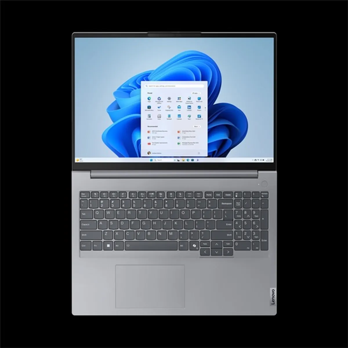 LENOVO-COM 21MW001XHV ThinkBook 16 G7 ARP 16" WUXGA IPS 300nits Ryzen 5 7535HS 16GB DDR5-4800 512GB NVMe SSD Nincs OS Arctic Grey #7
