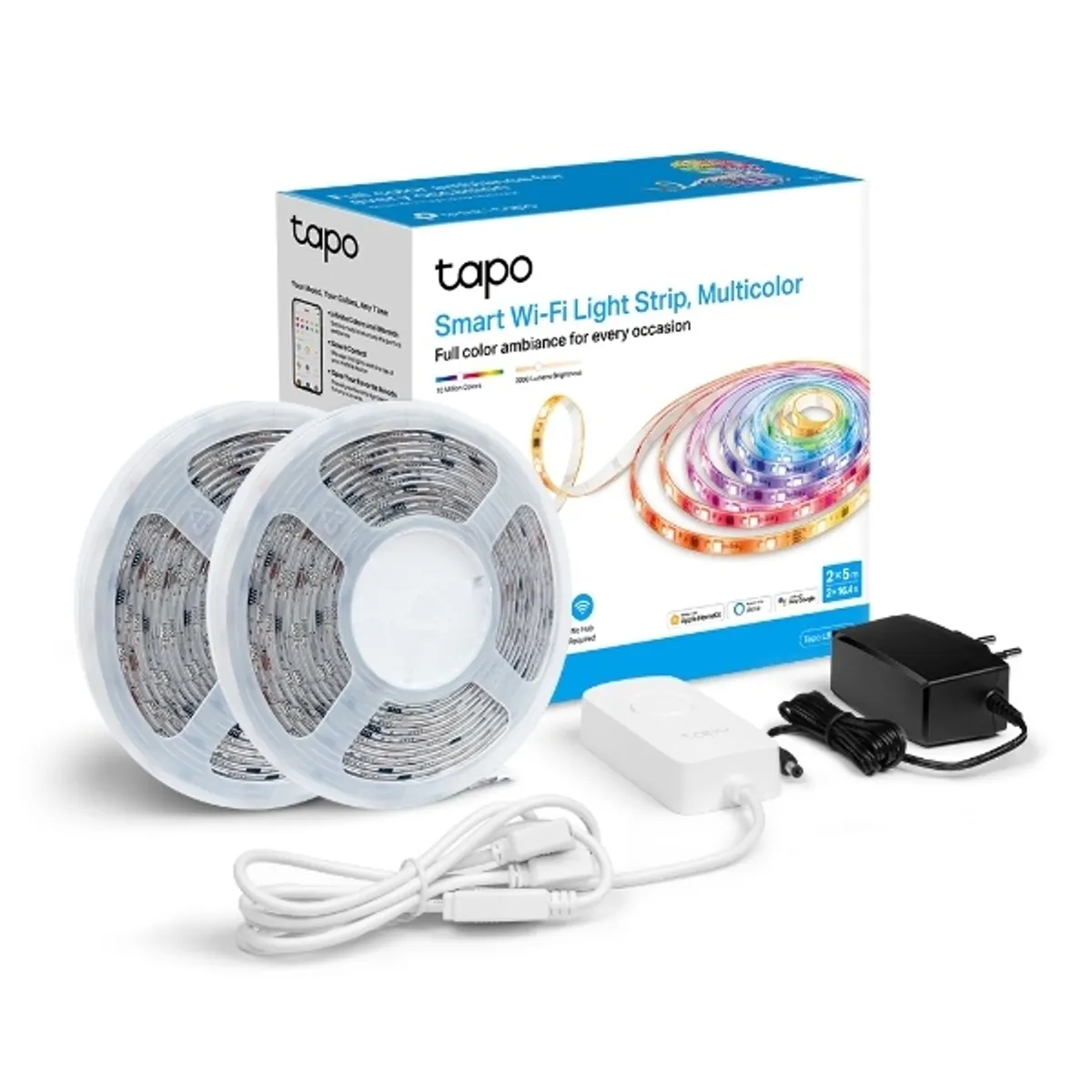 TP-LINK TAPO L930-10 Intelligens LED szalag 10 m, többszínű, WiFi, HomeKit kompatibilis, zene szinkron #2