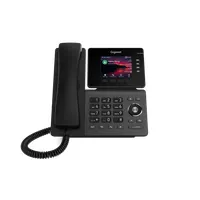 GIGASET S30853-H4107-R101 P810B IP PRO 3.36" TFT kijelző, PoE, bluetooth 5.2, 2x RJ45, 12 SIP fiók, fekete