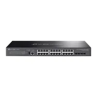 TP-LINK SG5428X Omada kapcsoló 24x Gigabit RJ45, 4x 10G SFP, USB 2.0, Konzol RJ-45, USB-C Konzol, L3 Lite, rack-mount
