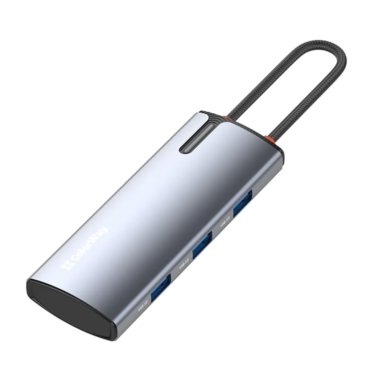 COLORWAY CW-HUB01 ötportos USB-C hub PD 100W 3x USB-A 3.0 HDMI 4K #4