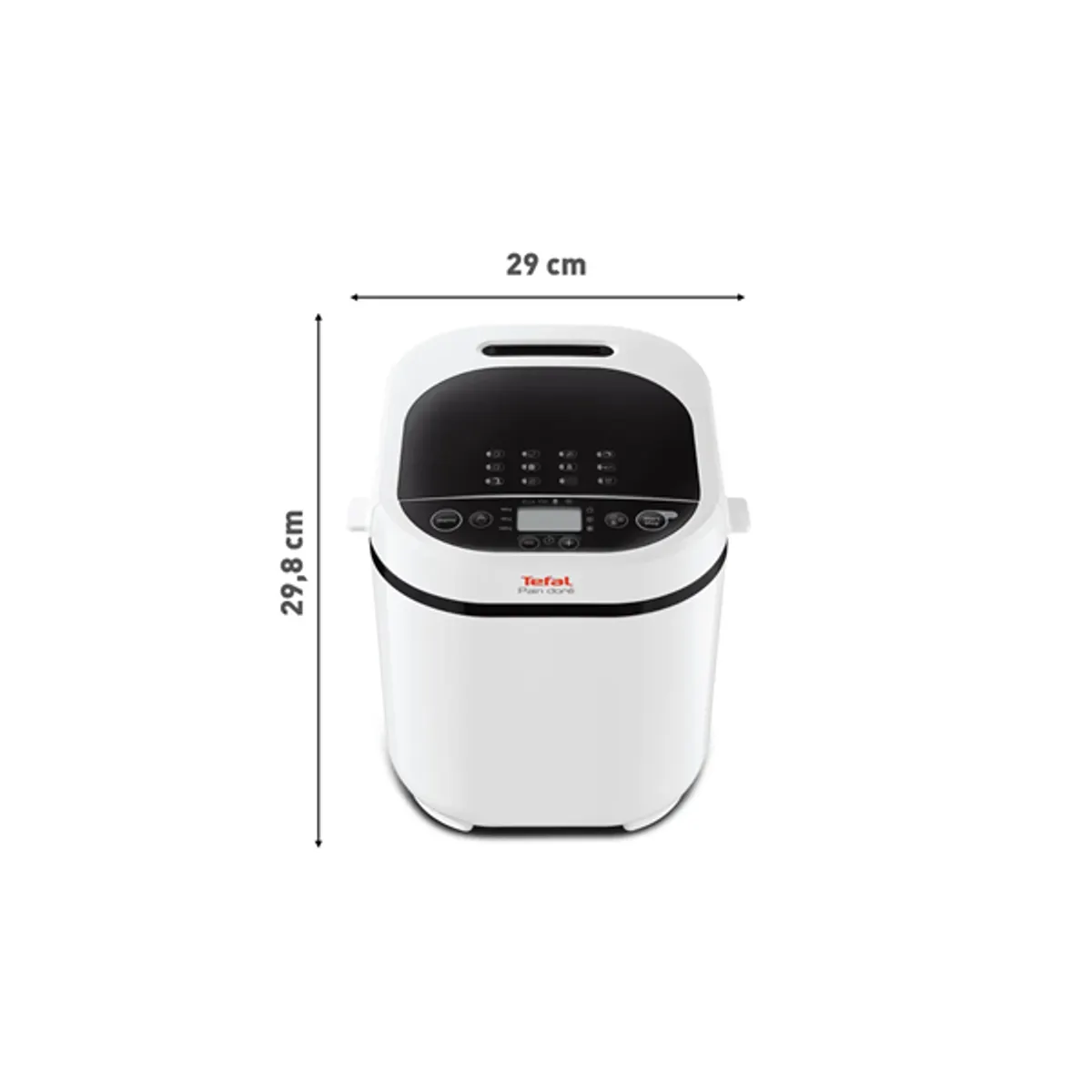 TEFAL PF210138 Pain Doré kenyérsütőgép 12 program 1 kg 720 W 3 súlybeállítás 15 órás késleltetett indítás fehér #6