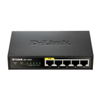 DLINK DES-1005P/E 5-portos PoE kapcsoló 100 Mbps