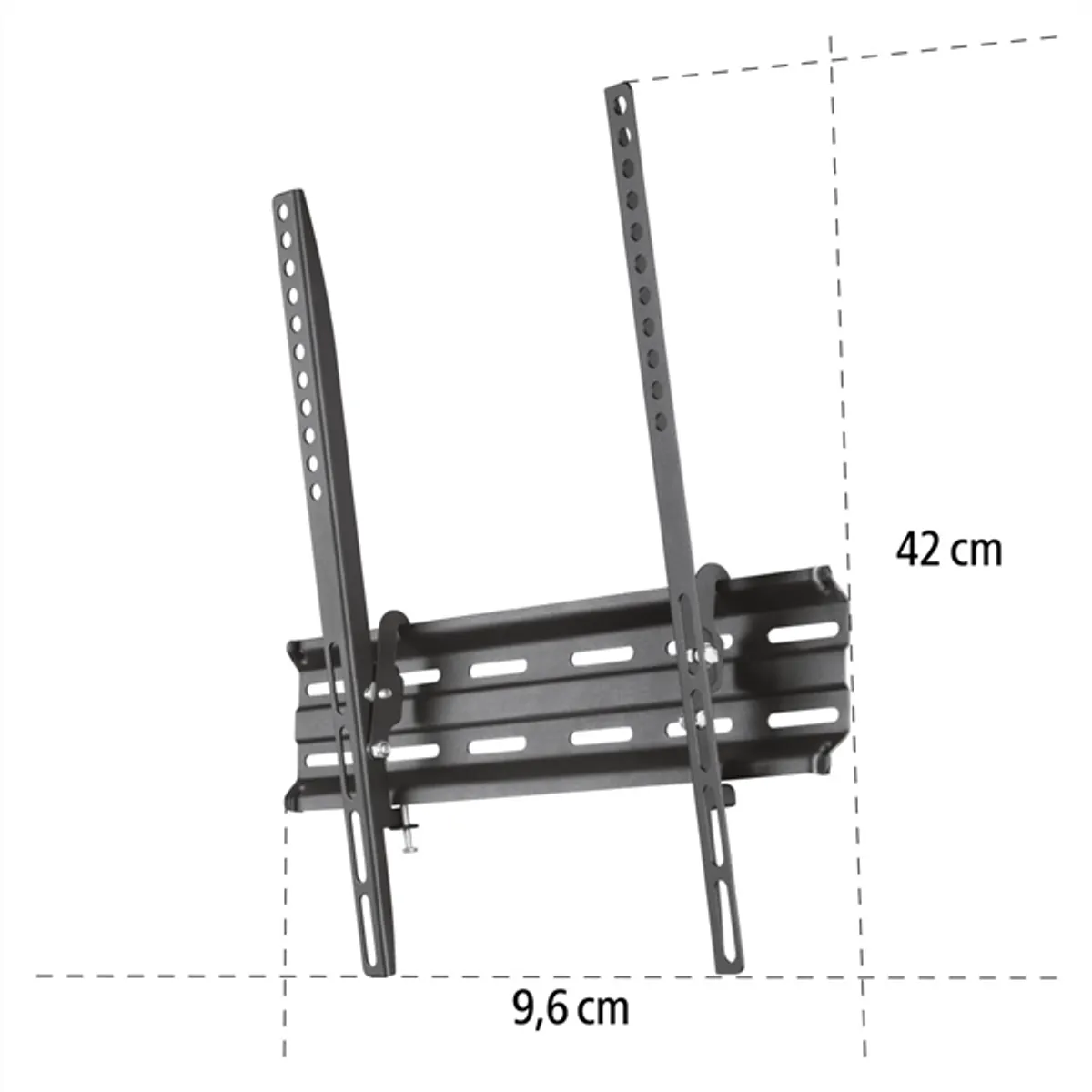 Hama 00220810 fali konzol 400x400 65" dönthető 2,8 cm max 35 kg VESA 100x100-400x400 #2