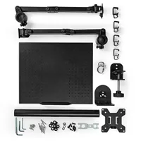 NEDIS MMSISNB110BK asztali monitor tartó konzol és laptop állvány 15"-32" 75x75 100x100 #6