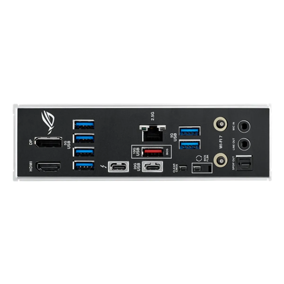 ASUS PCC ROG Strix B860-F Gaming WiFi ATX DDR5 4 memóriafoglalat max 256 GB M.2 RAID 4 SATA HDMI DP Thunderbolt 2.5GbE #2