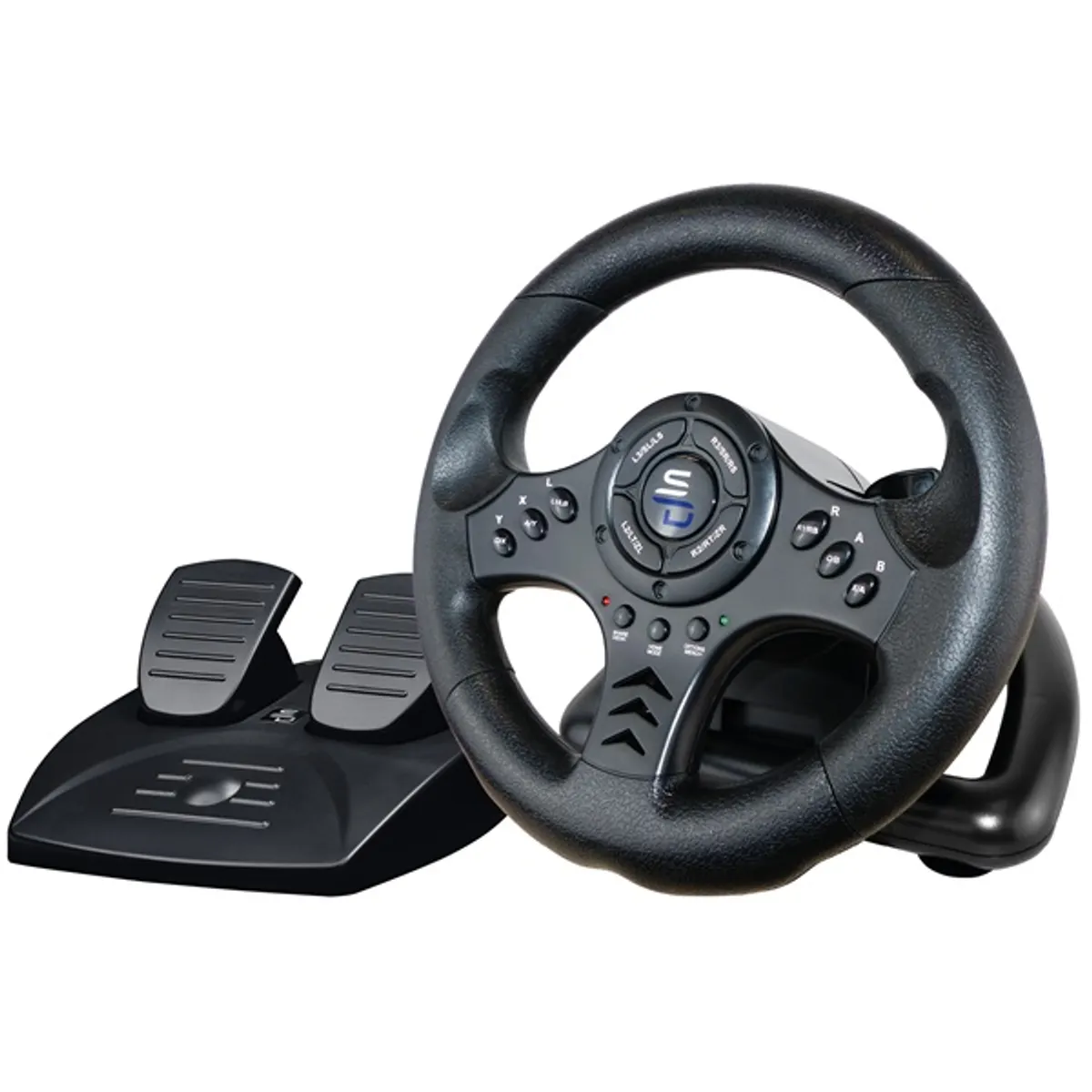 Subsonic SA5426-NG SV450 kormány 23 cm 180 fok 2 pedál kompatibilis Xbox Series X és S PS4 PC Switch gombok kettős vibrációs motorok #1