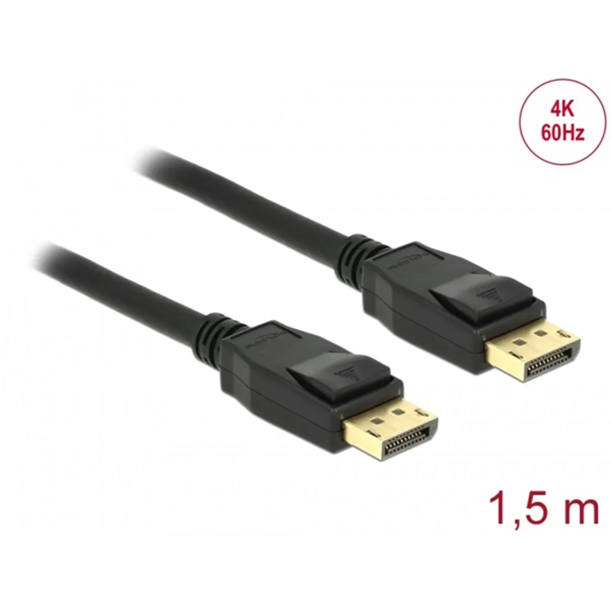Delock 80263 DisplayPort 2.0 kábel 3m 10K 60 Hz 54 Gbps #1
